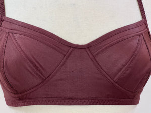 Yasodhra, the push up bra in Mulberry Silk