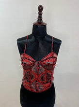 Load image into Gallery viewer, Shobai, the Corset in Velvet &amp; Modal Silk