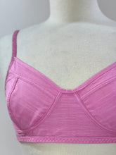 Load image into Gallery viewer, Amrapali the crop top bra in Mulberry Silk